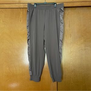 Chico's Zenergy Satin-Mix Pants Joggers Plus Size 4R 20R XXL